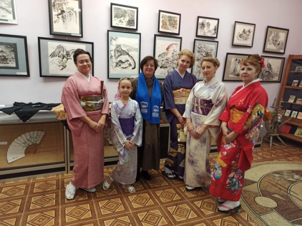 Театрализованное представление об особенностях кимоно провели   химкинские активисты партийного проекта «Культура малой Родины» 