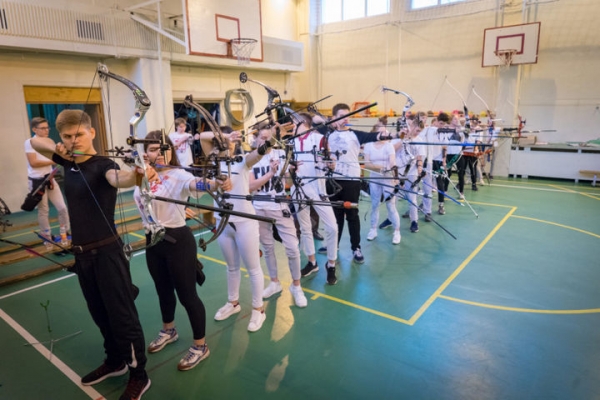 Открытые соревнования спортивной школы «Химки» по стрельбе из лука прошли в воскресенье