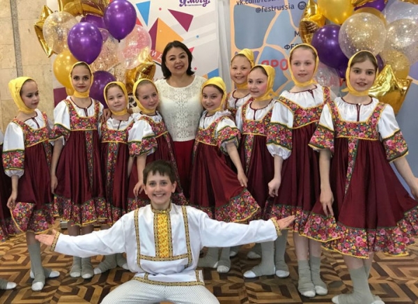 Воспитанники ансамбля «Химчаночка» выступили на Гала-концерте конкурса по народному танцу