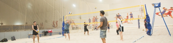 Мяч и песок: в Химках открыли секцию пляжного волейбола
 
