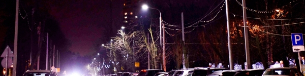 В Новогоднюю ночь ограничат парковку возле парка Толстого
 