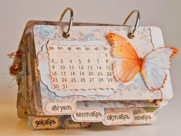 На мастер-классе химчане научатся делать уникальный календарь своими руками