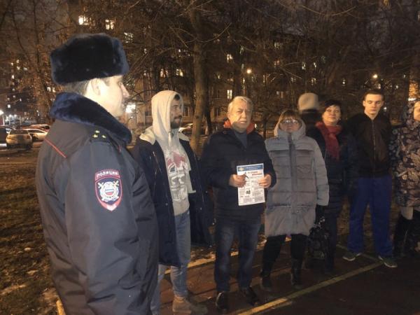 Участковые уполномоченные полиции УМВД России по го Химки отчитались перед гражданами
