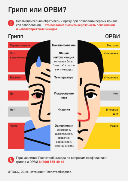 В 23 субъектах России превышен эпидпорог заболеваемости гриппом и ОРВИ  