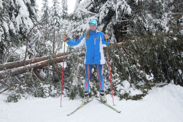 Химчанка Зоя Черных выиграла две медали Чемпионата и Первенства России по спортивному ориентированию на лыжах