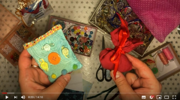 Видеоурок Вероники Купрюхиной "Создаем ароматное саше в домашних условиях"