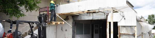 В Химках демонтируют объекты самовольного строительства 
 