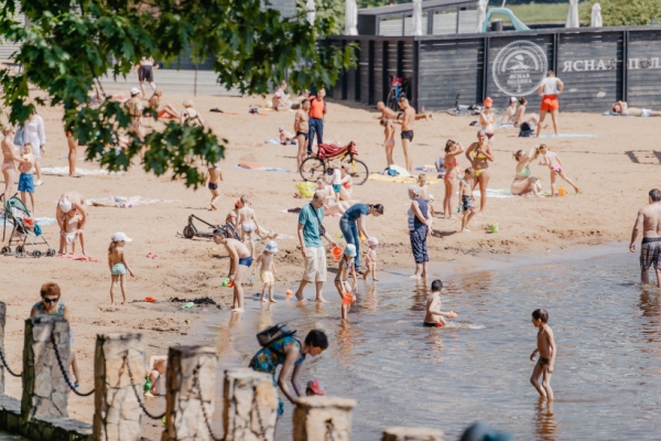 1 июля в Химках открываются пляжи 
