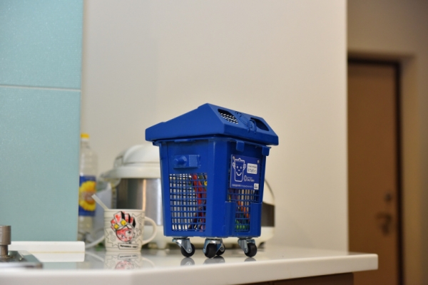 В Химках установлены разноцветные контейнеры для раздельного сбора мусора