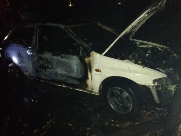 Химчанин не расстроился из-за сгоревшего автомобиля