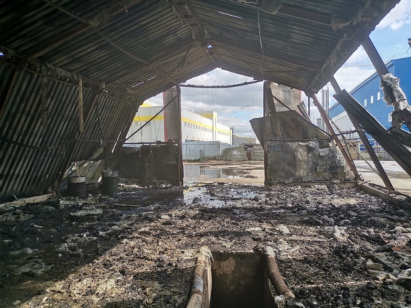 Причина пожара в промзоне Химок известна