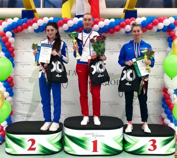 Шпажистка Татьяна Андрюшина повторила успех прошлого года, выиграв Всероссийские спортивные соревнования по фехтованию