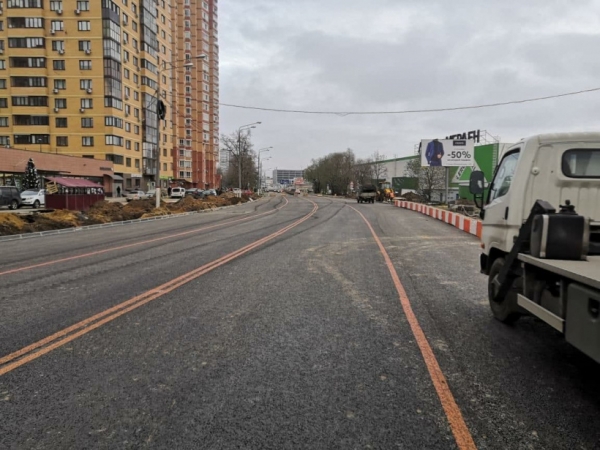 В Химках завершена реконструкция перекрестка на улицах 9 Мая и Дружбы