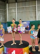 Медальные "Снежинки" в Красногорске для химкинских гимнасток??