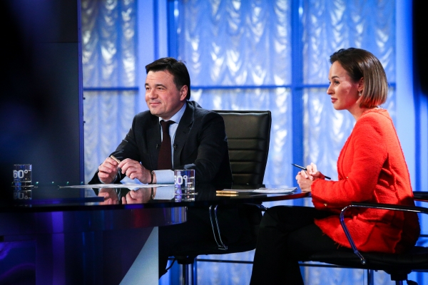 Андрей Воробьев подвел итоги ноября в эфире телеканала «360»