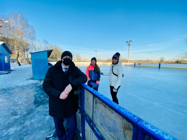 Ледниковый период и хоккейный сезон открылся в мкр. Подрезково