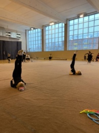К новому году готовы: химкинские гимнастки выполнили контрольные нормативы зимнего тестирования✅