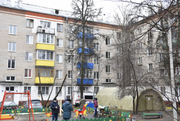 Более 400 тысяч рублей выделено пяти семьям, пострадавшим от пожара в Химках