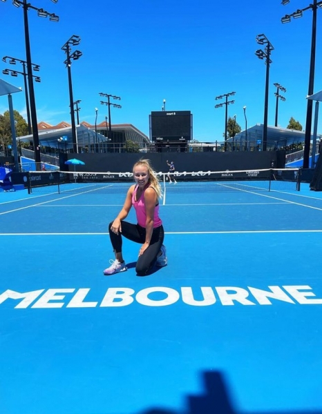 Теннисистка Анастасия Потапова готовится к Australian Open-2021 в ограниченном режиме
