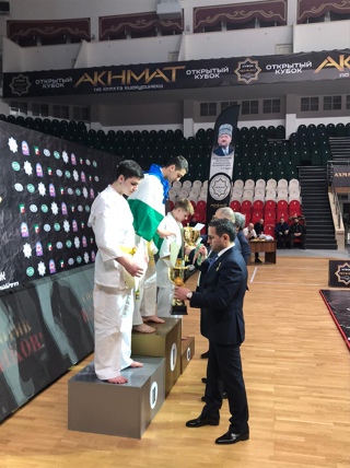 Иван Нечаев отстоял серебряную награду всероссийского Кубка "Ахмат" по киокусинкай???