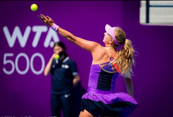 Анастасия Потапова вышла в третий круг международного теннисного турнира в ОАЭ✅
