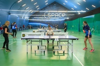 В химкинском центре Space разыграли партии чемпионата и Спартакиады по настольному теннису?