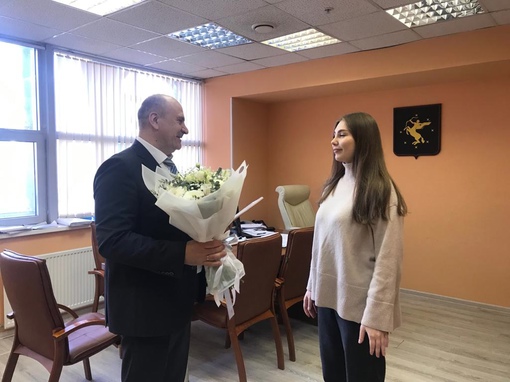 Руководство Спорткомитета поздравило Марьяну Наумову с 22-летием?