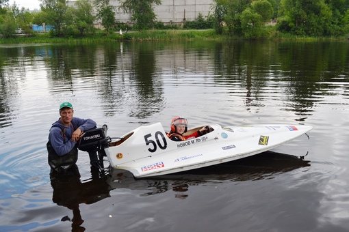 Химкинский спортсмен Матвей Новов - первый на водных гонках в Тверской области??