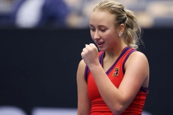 Анастасия Потапова прошла во второй круг международного теннисного турнира в Чехии?✅