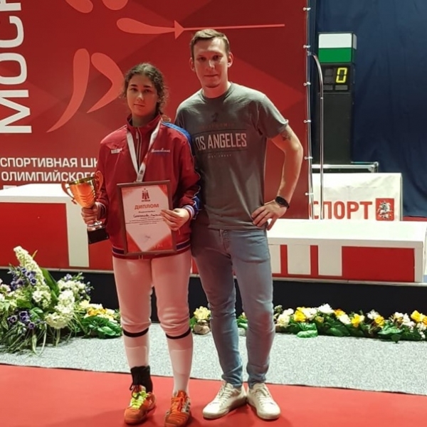 Анастасия Серебрянникова - призёр всероссийского турнира по фехтованию на саблях?