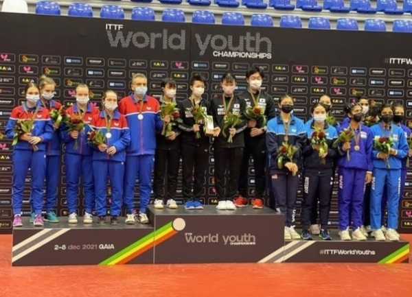 Есения Широкова - серебряный призёр Первенства мира по настольному теннису??