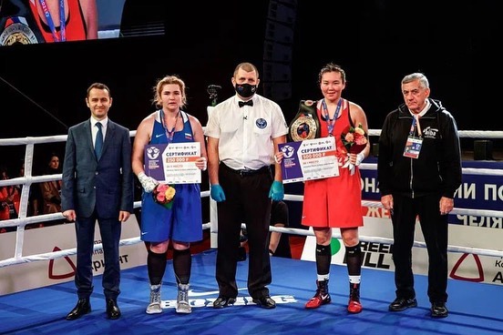 Спортсменки Академии Александра Лебзяка выиграли медали Чемпионата России по боксу?