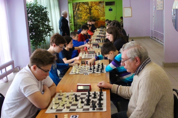 В гимназии №16 и школе №29 состоялись шахматные турниры в честь Дня защитника Отечества♟