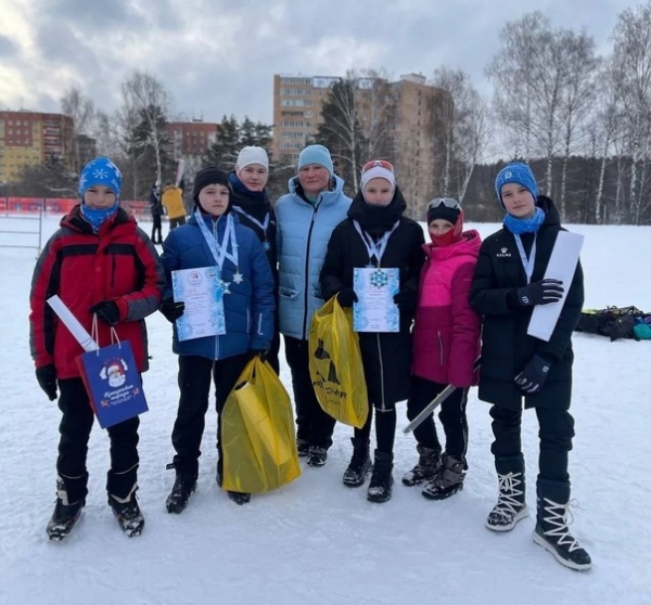 Химкинские лыжники завершили старты фестиваля "Крещенские морозы" на призовых местах?