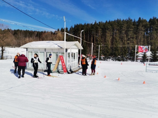 Завершились первые лыжные соревнования в рамках химкинской Спартакиады-2022⛷
