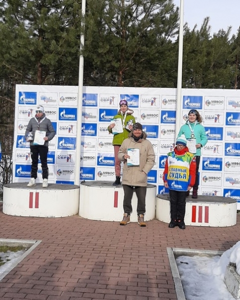Победа и призовое место биатлонисток Химок на областных соревнованиях на "Снежинке"🎯🏅