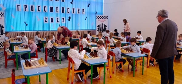 Дошкольники Химок участвовали в шахматном турнире "Юный гроссмейстер"♟