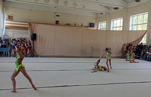 В "Юности" организовали Первенство спортшколы "Химки" по художественной гимнастике?