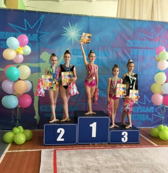 Гимнастки Химок выиграли семь медалей на турнире "Семицветик" во Ржеве??