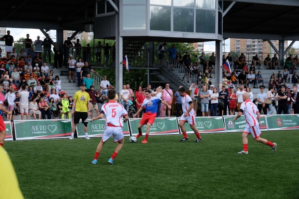 Футбольный матч памяти Георгия Ярцева провели в Лобне