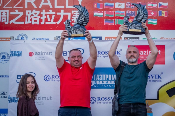 Команда «Подмосковье» победила на ралли в Астрахани