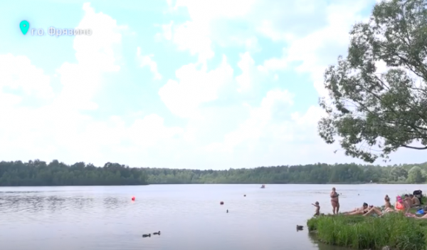 Вторую пляжную зону открыли на озере Большое во Фрязине