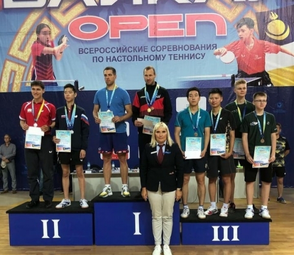 Теннисист УОР №3 Батор Раднаев — двукратный призёр всероссийского турнира Baikal Open