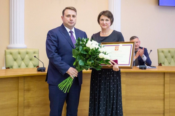 Главврач из Подольска получил грамоту от президента России