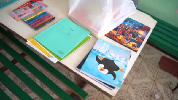 «Доброе дело» доставило в ДНР канцтовары для школьников