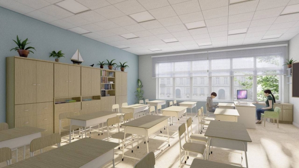 Воробьев: Коломенская школа откроется после капитального ремонта 1 сентября