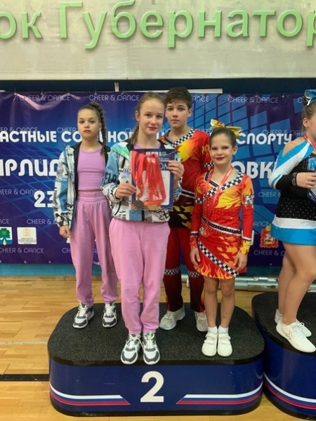 Химкинские спортсмены выиграли более 40 наград областного турнира "Чирлидинг без остановки"?