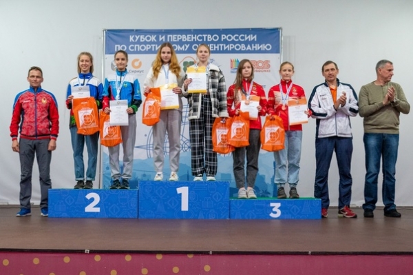 Дуэт сестёр Олейниченковых занял третье место на всероссийских соревнованиях по спортивному ориентированию?‍♀?