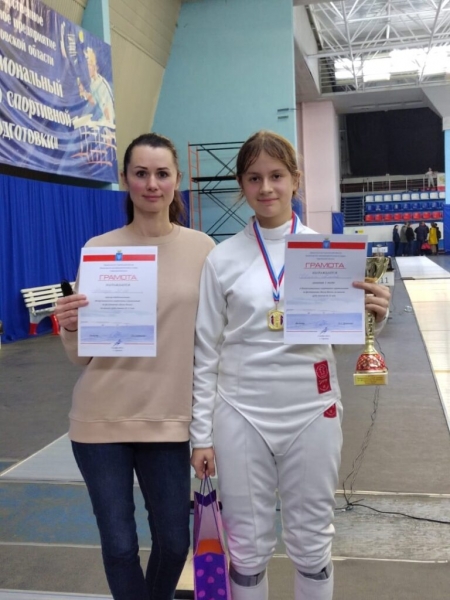Медали химчан в рамках фехтовального турнира «Волга-Волга»
