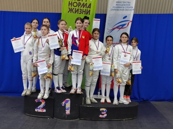 Медали химчан в рамках фехтовального турнира «Волга-Волга»